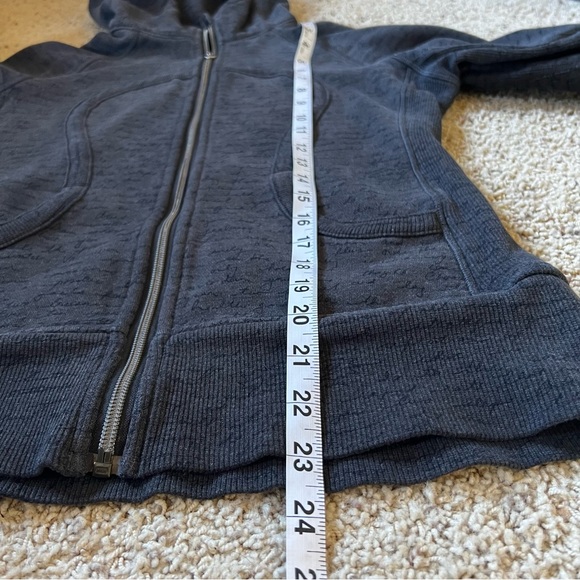 Lululemon Scuba Hoodie Manifesto Script Ghost Black - Picture 16 of 16